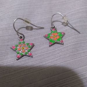 Star earrings